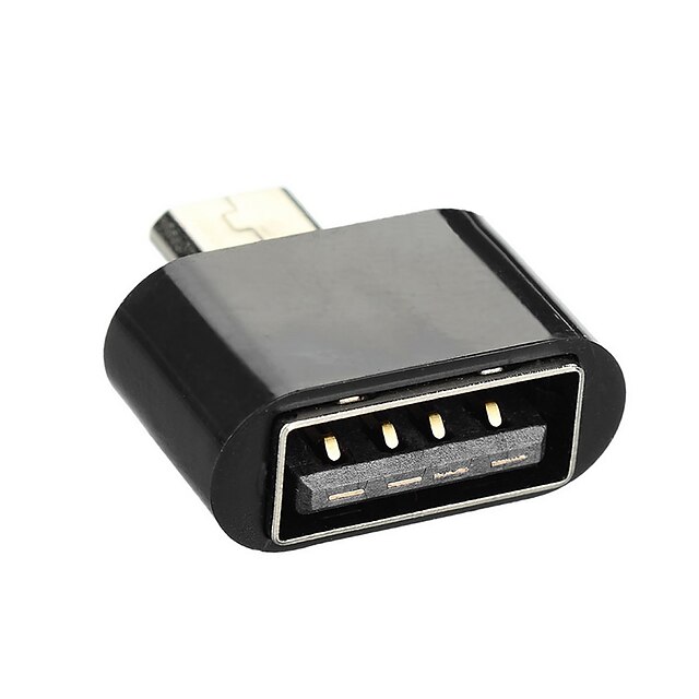  cwxuan ™ Micro-USB-Stecker auf USB 2.0 weiblichen OTG-Adapter für Android-Handy / Tablette