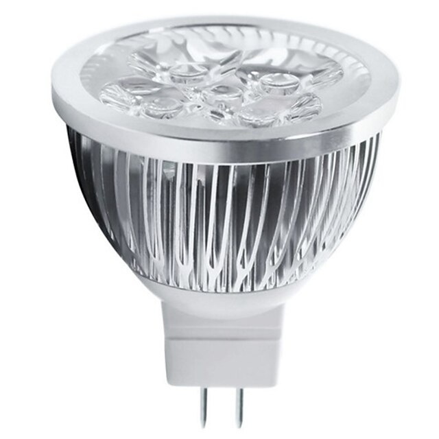  1st 4 W LED-spotlights 400-450 lm 5 LED-pärlor Högeffekts-LED Dekorativ Varmvit Kallvit 12 V / 1 st / RoHs
