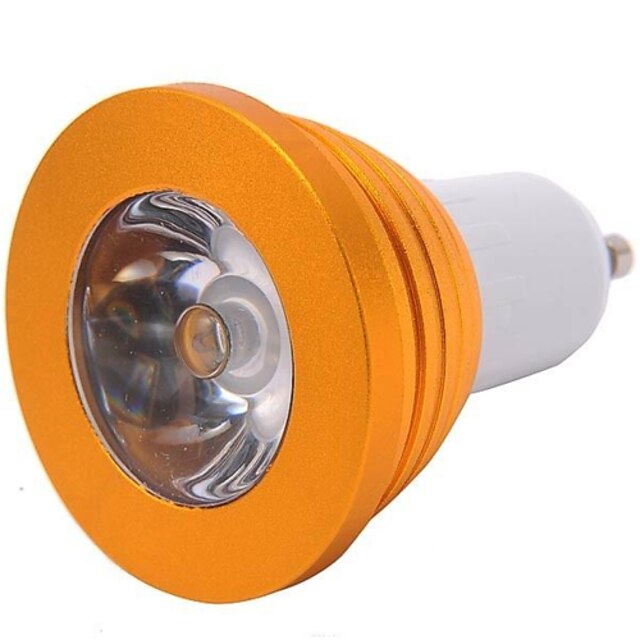  YWXLIGHT® 1st 3 W LED-spotlights 300 lm E14 GU10 E26 / E27 1 LED-pärlor Högeffekts-LED Bimbar Fjärrstyrd RGB 85-265 V / 1 st