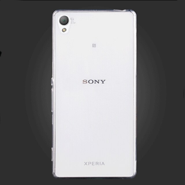  Case For Sony Xperia Z5 / Sony Xperia Z3 / Sony Xperia Z2 Sony Xperia Z2 / Sony Xperia Z3 / Sony Xperia Z5 Ultra-thin / Transparent Back Cover Solid Colored Soft TPU