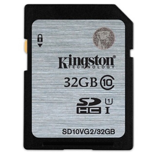  Kingston 32Go UHS-I U1 / Classe 10 SD/SDHC/SDXCMax Read Speed30 (MB/S)Max Write Speed30 (MB/S)