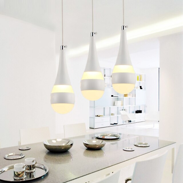  Pendant Lights LED Modern/Contemporary Dining Room/Kitchen Metal