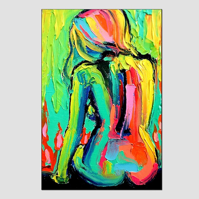  Print Stretched Canvas Prints - Abstract Portrait Modern European Style Art Prints