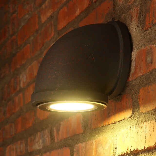  Rustykalny Lampy ścienne Metal Światło ścienne 110-120V 220-240V MAX 7W / LED zintegrowany