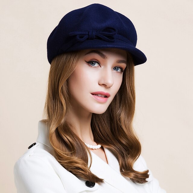  Lână Kentucky Derby Hat / Palarie cu 1 Nuntă / Ocazie specială / Casual Diadema / Pentru femei / Birou și carieră