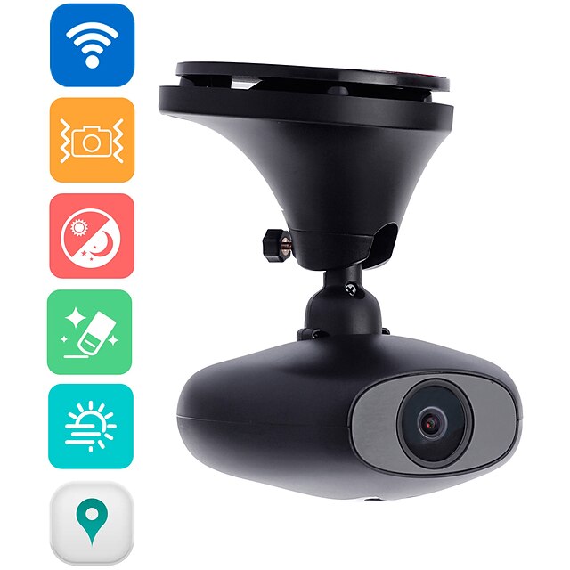 DDPai HD 1080P Wireless Car DVR Camcorder WiFi Mini Recorder with GPS / Remote Capture Wireless