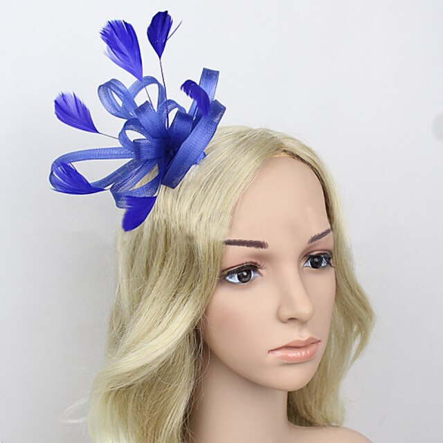  Sulka / Verkko fascinators kanssa 1 Häät / Erikoistilaisuus Päähine