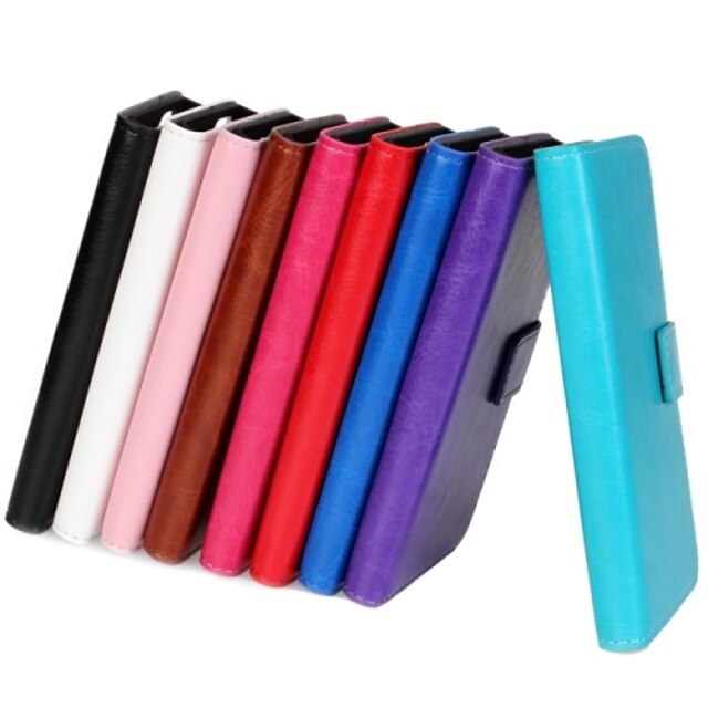  Case For Sony Xperia Z5 / Sony Xperia Z3 Compact / Sony Xperia M2 Sony Xperia Z3 Compact / Sony Xperia Z5 / Sony Xperia Z5 Compact Wallet / Card Holder / with Stand Full Body Cases Solid Colored Hard