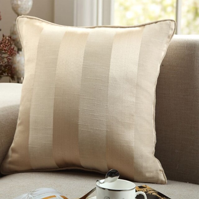 1 pcs Cotton Pillow Cover, Striped Modern Contemporary