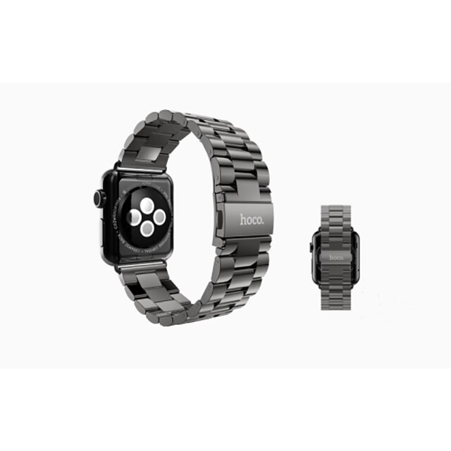  Klockarmband för Apple Watch Series 5/4/3/2/1 Apple fjäril spänne Rostfritt stål Handledsrem