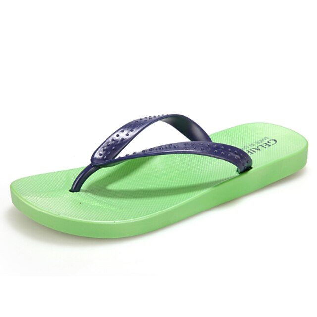  Men's Shoes Rubber Spring / Summer / Fall Comfort Slip Resistant Red / Green / Blue