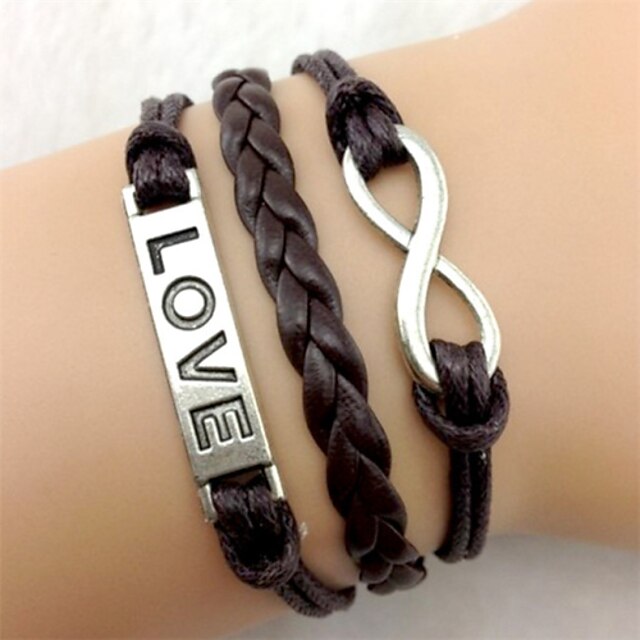  KAILA The New Fashion Women Woven  Vintage / Cute / Party / Casual Alloy / Fabric / Leather Braided/Cord Bracelet
