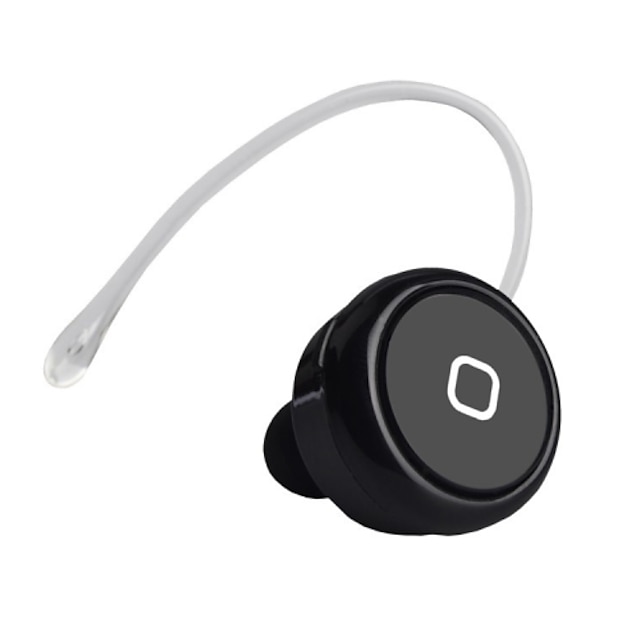  Στο αυτί Ασύρματη Ακουστικά Κεφαλής Πλαστική ύλη Κινητό Τηλέφωνο Ακουστικά Μίνι / Με Μικρόφωνο / Με Έλεγχος έντασης ήχου Ακουστικά