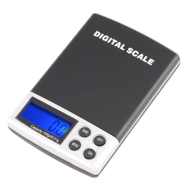  1000g * 0,1 g digital diamant lomme smykker vejer skala