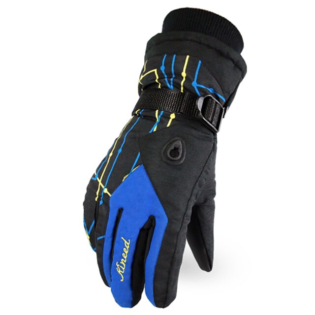  BOODUN® Sports Gloves Bike Gloves / Cycling Gloves Breathable Moisture Permeability Shockproof Full Finger Gloves Winter Lycra Cotton Leisure Sports Cycling / Bike Men's Women's
