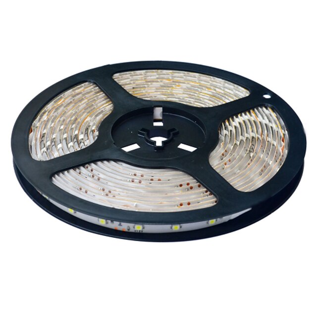  10m Guirlandes Lumineuses 600 LED 3528 SMD Blanc Chaud / Blanc Imperméable / Découpable / Connectible 12 V / IP68 / Pour Véhicules / Auto-Adhésives