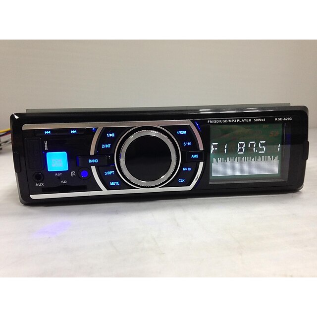  1 Din Universal CAR MP3 Radio PLAYER with USB,SD,FM