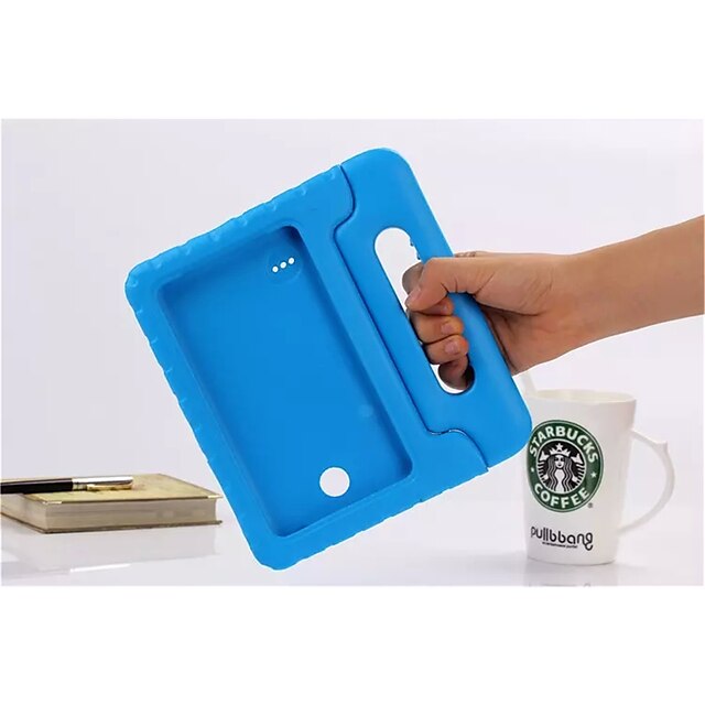  Case For Tab S 8.4 / Samsung Galaxy / Tab A 8.0 Tab 4 8.0 / Tab 4 7.0 Shockproof / with Stand / Child Safe Full Body Cases Solid Colored Silicone