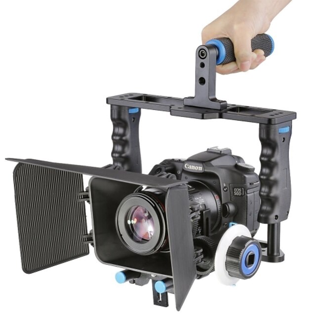  yelangu® Aluminium Kamera Video Käfig Kit Film Kit Filmherstellung System