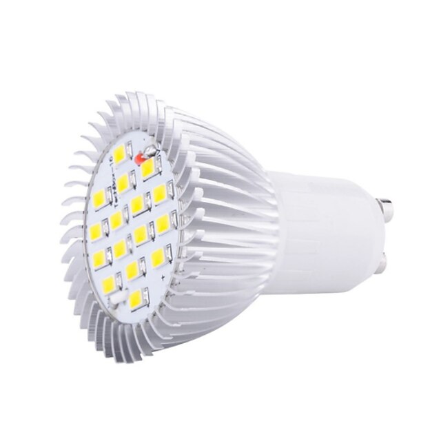  1ks 5 W 400 lm GU10 LED bodovky 16 LED korálky SMD 5630 Ozdobné Teplá bílá / Chladná bílá 85-265 V / 1 ks / RoHs