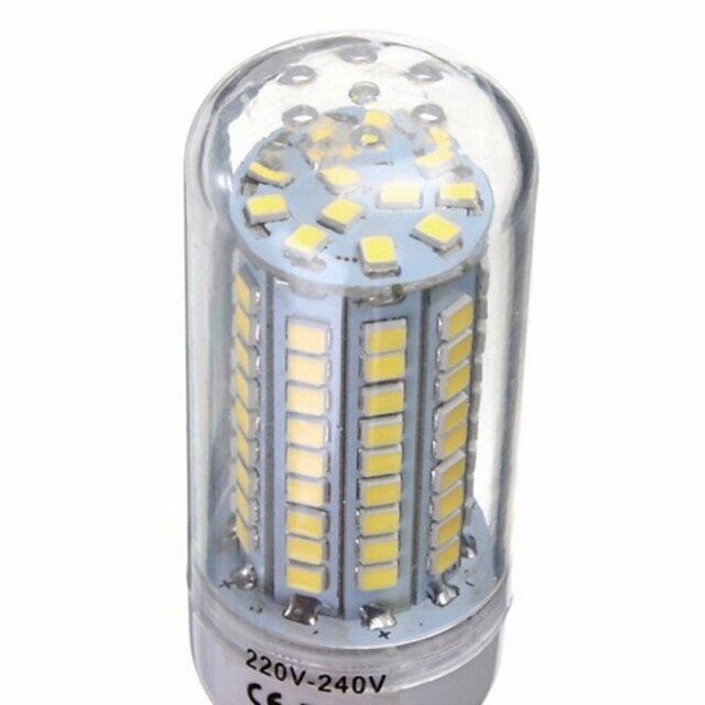 1 stk 6 W LED-kornpærer 500 lm E14 G9 GU10 T 102 LED perler SMD 2835 Dekorativ Varm hvit Kjølig hvit 220-240 V / 1 stk. / RoHs / CE