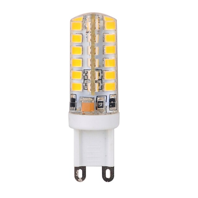  ywxlight® g9 48led 720lm 2835smd johdettu kaksinapainen valo lämmin valkoinen viileä valkoinen johto maissin lampun kattokruunu lamppu ac 100-240v