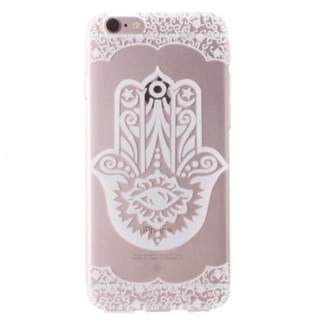  Case For Apple iPhone 8 Plus / iPhone 8 / iPhone 7 Plus Transparent / Pattern Back Cover Flower Soft TPU