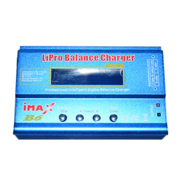  gratis forsendelse imax b6 rc lipo NiMH batteri digitale balance oplader med t stik eller Tamiya stik Calbe