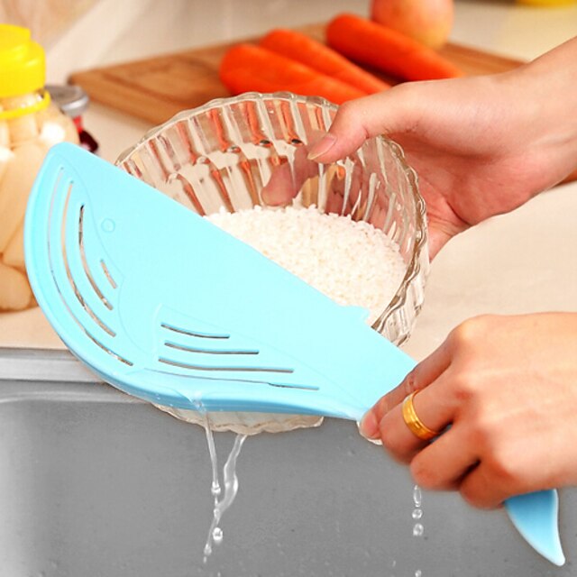  para não ferir a cozinha peneira cor aleatória arroz lavagem de mãos