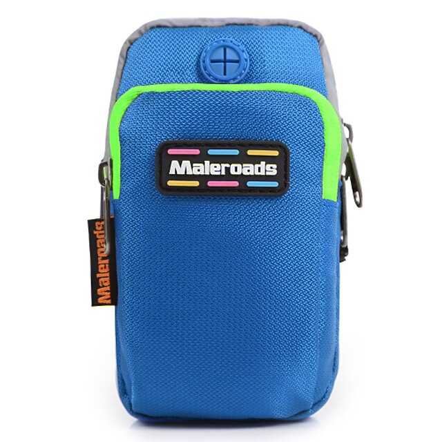  Maleroads® Running Belt Waist Bag / Waist pack Hiking Backpack <10L for Running Camping / Hiking Ski / Snowboard Fishing Sports Bag Wearable Unisex Running Bag / iPhone 8/7/6S/6