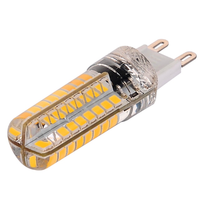 1pc 6pcs 10 Silicone Coated G9 LED Light Bulb 360 Degree Dimmable G9 Light Bulb 60w Equivalent SMD 3014 LED G9 AC220V 4408196 2023 – $5.49