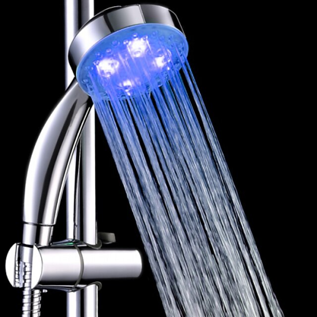  Kortárs Kézi zuhanyzó Króm Funkció for  LED , Zuhanyfej