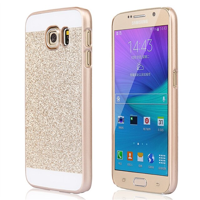  Case Kompatibilitás Samsung Galaxy Samsung Galaxy S7 Edge Minta Fekete tok Csillogó PC mert S7 edge S7 S6 edge plus S6 edge S6 S5 S4 S3