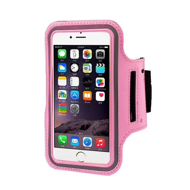  Case For iPhone 6s Plus / iPhone 6 Plus / iPhone 6s with Windows / Armband Armband Solid Colored Soft Textile