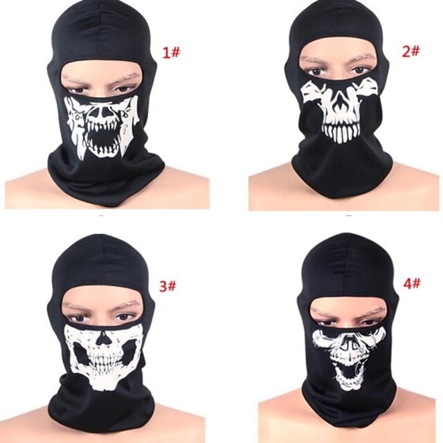  Pollution Protection Mask Winter Thermal / Warm Windproof Dust Proof Breathable Leisure Sports Cycling / Bike Men's Women's Mesh Skull