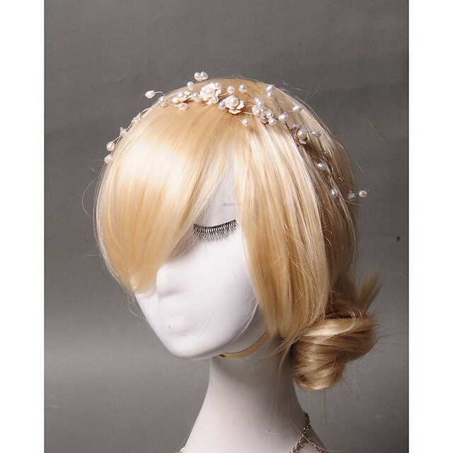  Imitation Pearl / Acrylic Headbands with 1 Piece Wedding / Special Occasion / Casual Headpiece