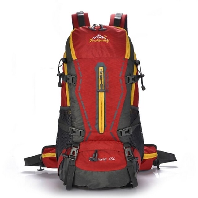  JINSHIWEIQI 55 L Mochila de Ciclismo Mochilas de Escalada Pacotes de Mochilas Acampar e Caminhar Alpinismo Viajar Prova-de-Água Zíper á