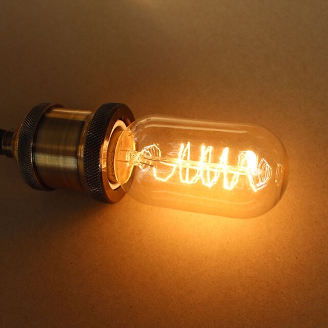  1pc 25 W E26 / E27 / E27 T45 Warm White Incandescent Vintage Edison Light Bulb 220-240 V / 110-130 V / 85-265 V