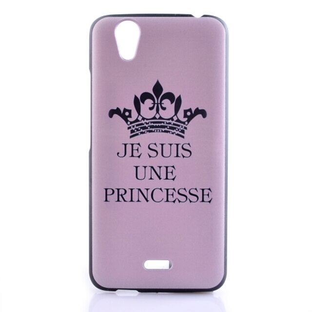  For Wiko Case Pattern Case Back Cover Case Word / Phrase Hard PC Wiko