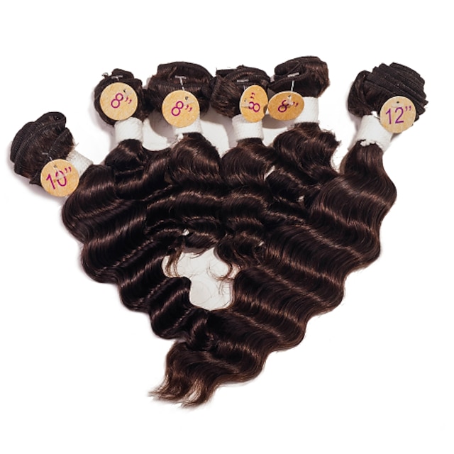  ブラジリアンヘア ウェーブ 200 g 人間の髪編む 人間の髪織り 人間の髪の拡張機能 / 8A