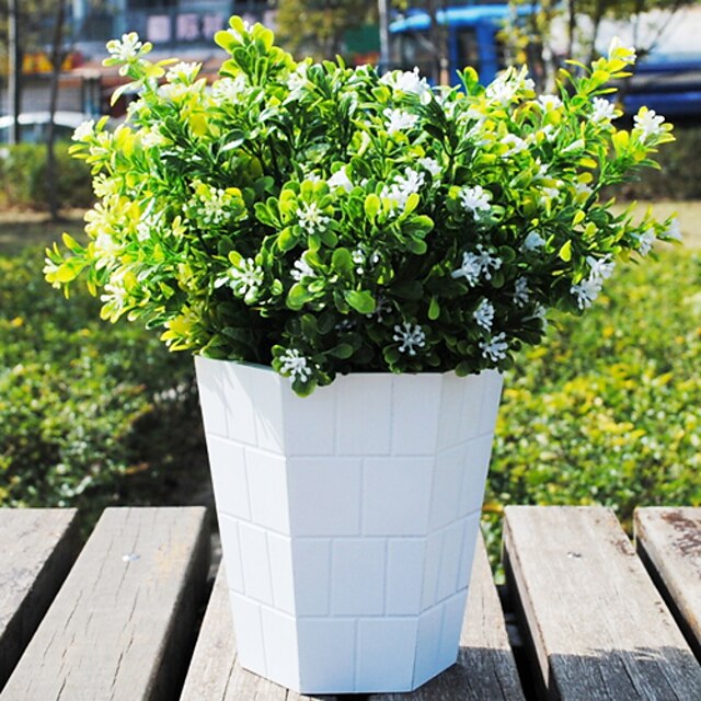  Plastic Pastoral Style Bouquet Tabletop Flower Bouquet