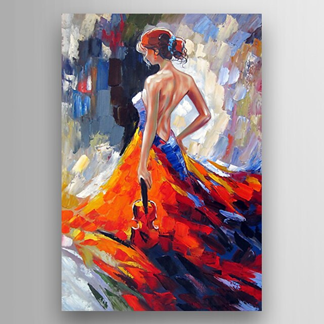  Oil Painting Hand Painted - Famous Modern Stretched Canvas
