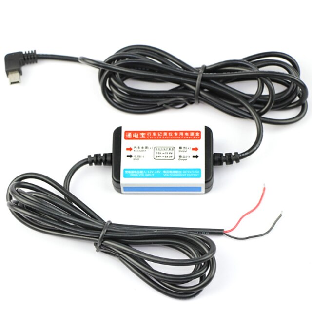  dearroad scatola di alimentazione prevenzione scarica della batteria hardwire esclusivo 12v-24v per l'automobile del dvr interfaccia mini