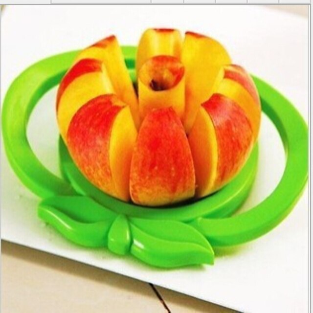  1pc Outils de cuisine Acier inoxydable Creative Kitchen Gadget Cutter & Slicer Pour Fruit