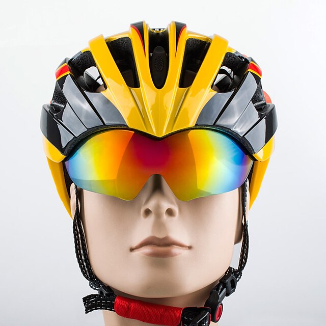  PROMEND 27 Prese d'aria Peso leggero Ventilazione EPS PC Gli sport Mountain bike Cicismo su strada Ciclismo / Bicicletta - Nero / giallo Nero / arancio Gray + bianco Per uomo Per donna Unisex