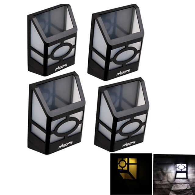  YouOKLight 4 Pieces Decoration Light Solar / Battery Waterproof