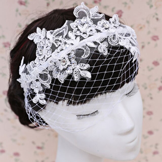  Γυναικείο Στρας Headpiece-Γάμος Ειδική Περίσταση Βέλα κλουβιού πουλιών 1 Τεμάχιο
