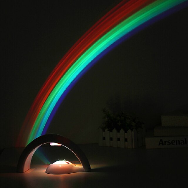  1W Creative Usb Cromantic Starry Sky Rainbow Projection Led Lamp Is Acted  A Night Light 23*11.5*12.5CM 220V ABS