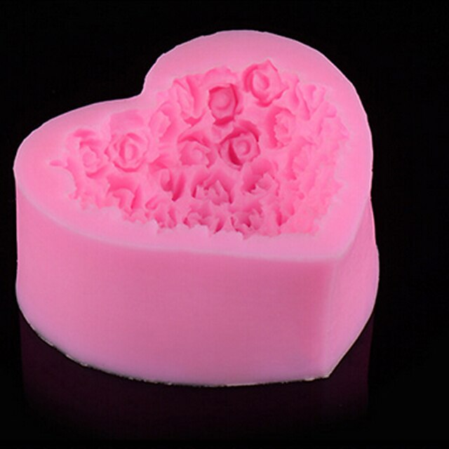  diy elsker rose kake mold