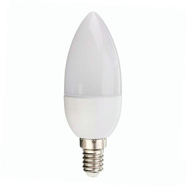  YWXLight® E14 3W 10LED Led Candle Bulb COB Cool White Warm White Home Lighting Decoration Led Bulb  AC 100-240V